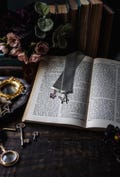 Powerless Inspired Silver Velvet Ribbon Bookmark,  Paedyn Gray Bookmark, The Silver Savior, Bookish Merch, Booklover Gift