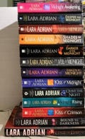 FREE Ship Midnight Breed Paperback (1 HC) Lara Adrian Crave the Night Edge of Dawn, Kiss of Midnight,  Crimson, Awakening, Bundle