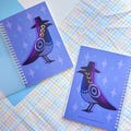 kpop demon bird reusable sticker book | cute A5 notebook for sticker collectors