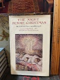 1976 ARTHUR RACKHAM The Night Before Christmas Charles Dickens Illustrated HB w/dj Book