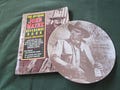 Vintage The Official John Wayne Reference Book 1985 and Souvenir Plate. Western Movie Icon. Book is in Rough Condition
