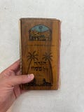 One-of-a-Kind 1938 Judaica Haggadah – Wood Cover – Tel Aviv, Palestine – Jacob Smilansky – Pre-State Israel Collectible