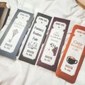Admit One Bookmark Set – Cozy Café, Dark Academia, Fantasy Realms, Forbidden Library | Vintage Ticket Style Bookmarks for Readers