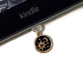 Kindle Charm Moon and Stars Pendant | USB Dust Plug | E-Reader & Cell Phone Plug | Bookish Booktok Decoration | Phone Charm | USB C