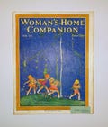 July 1924 F. SCOTT FITZGERALD & Zelda Parenting Article in "Woman's Home Companion" Magazine, N.C. Wyeth Color Painting