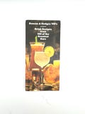 Benson Hedges Drink Recipes from 100 of The Greatest Bars, Vintage Cocktail Recipes,