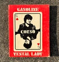 Gregory Corso "Gasoline & Vestal Lady" Paperback Book, City Lights, 1986 3rd Edition
