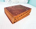 1944 Websters Complete Reference Dictionary and Encyclopedia / Large Old Book Collection Library Decor