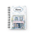 Spiral Bound Journal with Custom Name, Personalized Notebook, Cute Journal for School, Art Sketchbook, Gift for Students, Journaling
