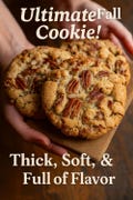 Best Recipe For Giant Maple Pecan Cookie Recipe | Cozy Fall Digital Download | Easy Autumn Dessert | No-Fail Thanksgiving Treat