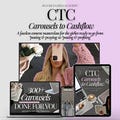 Carousels to Cashflow | Faceless Content Course + 300 Canva Templates, Hooks & Strategies to Sell Digital Products Online | MRR