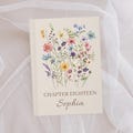 18th Birthday Gift For Teenager, Chapter 18 Name Journal Wildflower Notebook For Daughter Personalized 18 Years Old Birthday Present for Her