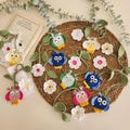 Handmade Crochet Owl and Flower Bookmarks – Cute Animal Bookmarks for Back to School, Students and Teachers - Crochet Bookmark