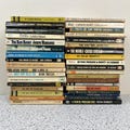 Lot of 36 Vintage Paperback Books Fiction Non-Fiction Sci Fi Action Adventure