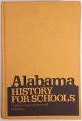 1975 Alabama History For Schools Charles Grayson Summersell 5th Edition Textbook