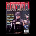 Vintage Batman Official Movie Souvenir Topps Magazine 1989 Tim Burton Movie DC Comic Warner Bros. Behind the Scenes w/ Original Poster Cool!