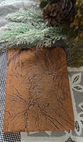 Dickens A Christmas Carol Book Antique Ephemera 1927 w Insprinting 12 25 44 Leather Bound Home Decor Notes for Salesman Book Gift