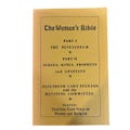 VTG 1974 First Edition The Woman's Bible Pt. I & II by Seattle Coalition, PB
