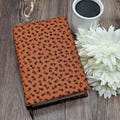 Adjustable Book Cover, Book Sleeve, Book Pouch, Book Accessories, Composition Notebook Cover, Bible Cover -Ditsy Autumn Rust-