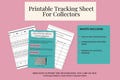 Printable Doll/Toy Collection Recording Sheets – Inventory & Condition Tracking for Collectors