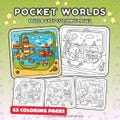 Pocket Animals: Printable Coloring Pages - Cozy Friends, Cute and Bold Coloring Book for Relaxation and Stress Relief Coloring Book Coco Wyo
