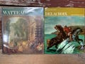 Vintage 1960’s Art Books Pair Watteau Delacroix French Romantic Rococo Artists  Collectible Art Books