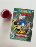 rare -- SONIC the Hedgehog #61  - Vintage Collectible Old comic book 1998 | Archie Comics | GREAT Condition | Crocbot and Downunda