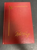 The Dead Zone Stephen King Red Leather Library Edition Hardcover Viking 1979