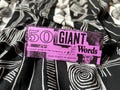 50 GIANT WORDS: a pocket guide to the vocabulary of They Might Be Giants zine