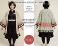 Insect Hashira Cosplay Sewing Pattern: Uniform, Pants & Cloak (PDF Download, S-XL Sizes)