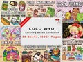 Coloring Books Bundle | 39 Printable Books PDF | 1500+ Pages | Fantasy, Animals, Whimsical Art | Adult Coloring Set