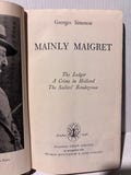 Manly Maigret, George Simeon - 1946 First Edition - three story collection from