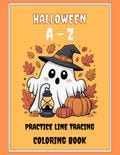 Halloween A-Z Coloring Book | Alphabet Tracing & Line Practice for Kids PDF 26 pages | Fun Halloween Activity Printable | Cute Pages