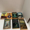 Isaac Asimov lot of 6 books Robots of Dawn, Stars like Dust, Robots and Empire