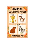 24 Animal Coloring Pages