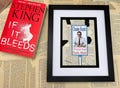 The Life of Chuck by Stephen King Wall Art.  Book Lover, Movie Fan, ideal gift