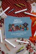 Fall/Winter Coloring Book - Falling Leaves and Frosty Eves