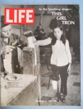 Life Magazine.  November 8, 1968.  This Girl Tron.  Vietnam War Memorabilia.  Julian Bond. Automobile ads.